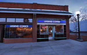 Legend Comics Outside
