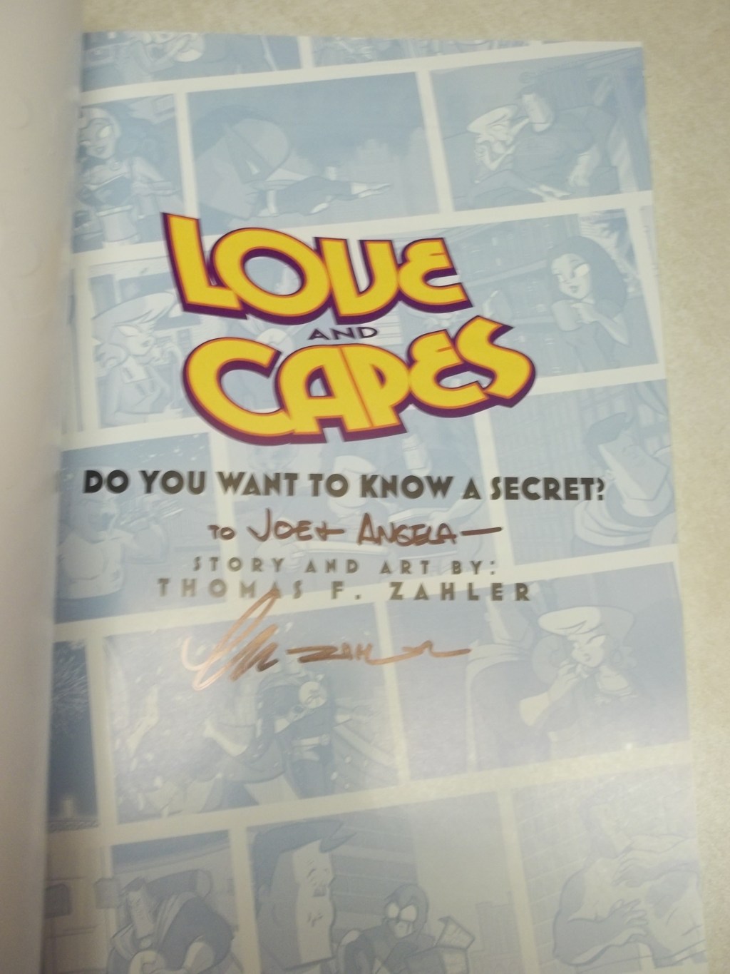 Casual Comics Review – Love and&nbsp;Capes